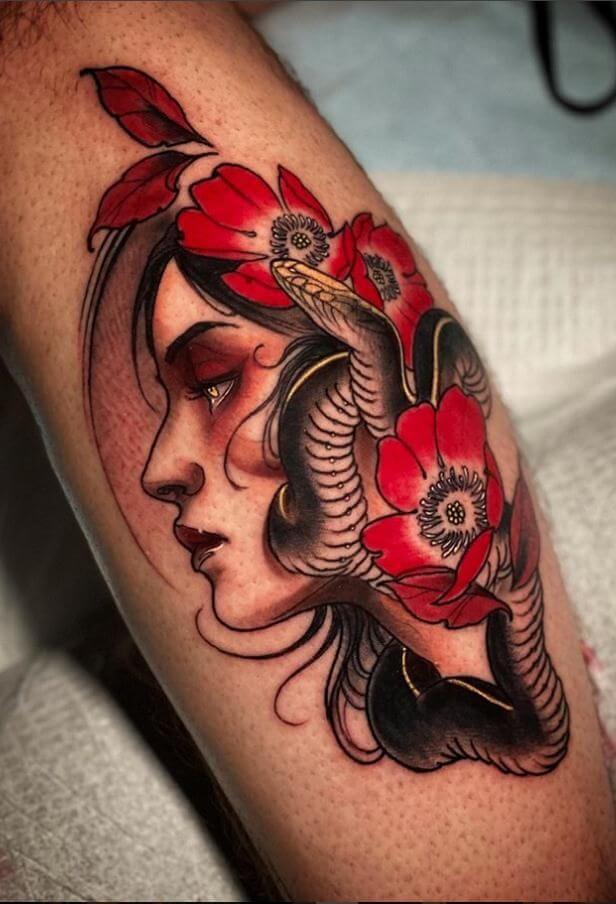 Aesthetic Neo Traditional Tattoos
