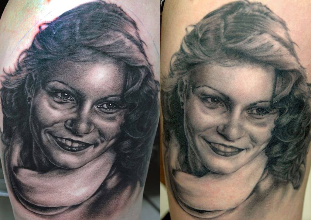 Realistic Tattoos Before and After